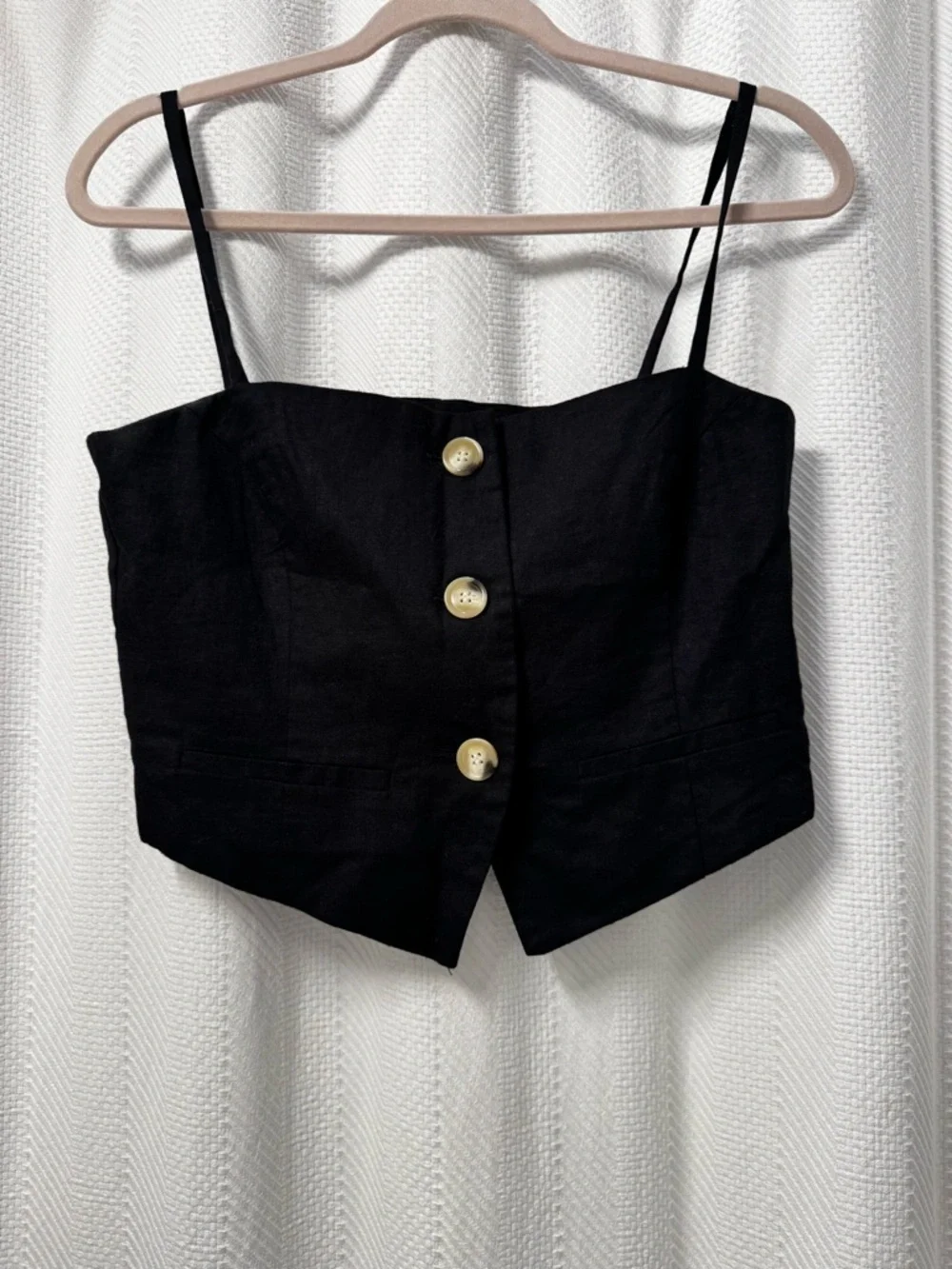 ZARA Linen Top - Picture 5 of 7